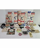 Lot of 30 Pieces Vintage Fishing Tackle Line Hooks Packages Etc - $346.92 MXN