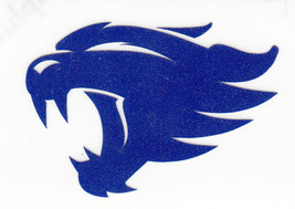 REFLECTIVE University of Kentucky UK Wildcats fire helmet decal sticker RTIC NEW - £2.70 GBP