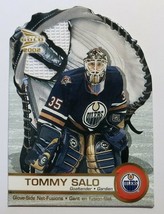 2001 - 02 Tommy Salo Glove Fusions Mcdonalds Prism Platinum Nhl Hockey Card # 2 - £3.92 GBP