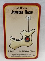 Munchkin Apocalypse Jawbone Radio Promo Card - $24.05