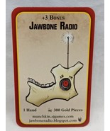 Munchkin Apocalypse Jawbone Radio Promo Card - £19.00 GBP
