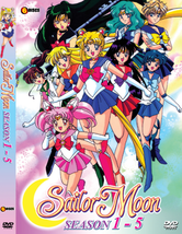 Dvd Sailor Moon Season 1   5 Collection ~  Season 1   4 English Version &amp; Season - £39.08 GBP