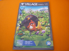 The Angry Birds Movie Cinema Movie Program Leaflet from Greece - £16.02 GBP