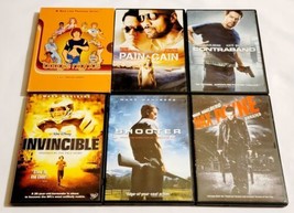 Boogie Nights, Pain &amp; Gain, Invincible, Max Payne, Shooter &amp; Contraband DVD - £10.68 GBP