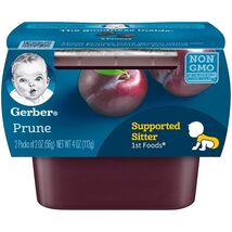 BestBy10/25 Gerber 1st Foods Prune Puree 2oz Tubs 16-Pack Natural Non-GMO - €3,32 BestBy10/25 Gerber 1st Foods Prune Puree 2oz Tubs 16-Pack Natural Non-GMO - €3,32 EUR