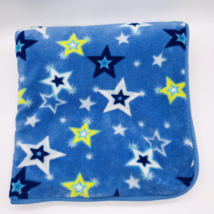 Northpoint Star Baby Blanket Plush Fleece Stars Blue - £17.57 GBP