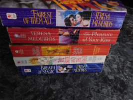 Teresa Medeiros lot of 5 Historical Romance Paperbacks - £7.80 GBP