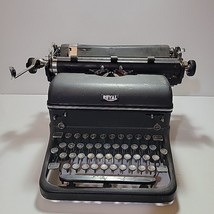 Vintage Royal Touch Control Black Typewriter Non Working For Refurbish - £30.83 GBP