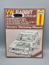 Volkswagen Repair Manual VW Rabbit Golf Jetta Scirocco Pick-up 1975-1992... - $10.48