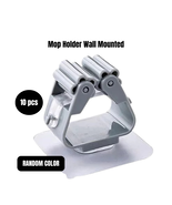 Bathroom Wall Mounted Hook Holder Mop Broom Brush Hanger (10 pcs) - $32.49