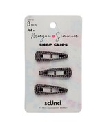 Morgan Simianer Xo Scunci Small Rhinestone Snap Clips - 3 Pcs. - $171.16 MXN
