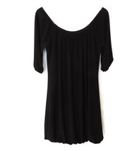 White House Black Market Dress Black Womens Small WHBM Scoop Neck Party ... - $314.89 MXN