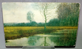 Antique Lithograph Postcard Postmarks Dec 19 Iowa City/Dec 18 1907 Cedar... - $9.90