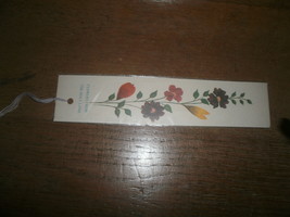 Flowers From The Holy Land Bookmark  - $3.00