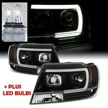 Travel Supreme Envoy 2005 2006 Black Projector Headlights Head Lamps Led Rv - £290.52 GBP