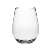Set of Four Clear Tritan Plastic Stemless All Purpose Wine Glasses - $3,667.20 MXN