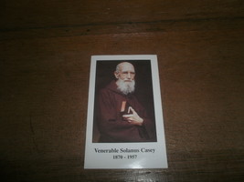 Venerable Solanus Casey Beatification Prayer Card - $6.00