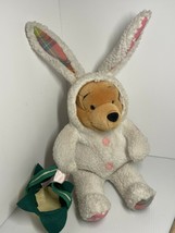 Disney Store Exclusive  Winnie The Pooh in Easter Bunny Costume Plush Rabbit - £14.93 GBP