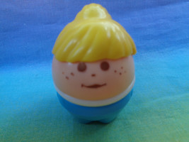 Vintage Little Tikes Blonde Hair Chunky Girl Figure - £1.96 GBP