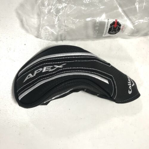 Primary image for Callaway Apex Hybrid Head Cover Mens Black White Adjustable Tag NEW!!!