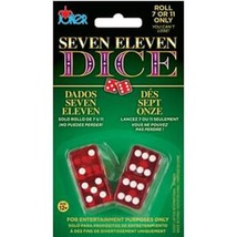 SET OF MAGIC TRICK DICE casino rolll die 7-11 everytime loaded game nove... - £6.48 GBP