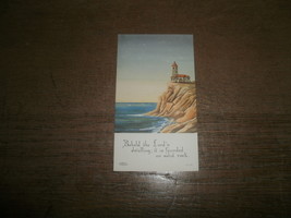 Old Prayer Card , Boumart Fils , Paris , Behold The Lord&#39;s Dwelling - €4,37 EUR