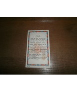 Old Prayer Card , &quot; Friends &quot; , Gerffert , Italy - £3.93 GBP