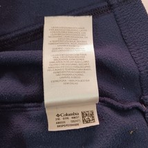 Columbia AM6558 Mens Blue Klamath Range II Half Zip Fleece Pullover Sweatshirt L image 14