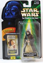 Star Wars Ben Obi Wan Kenobi The Power of the Force Episode 1 Action Figure NIB - £10.67 GBP