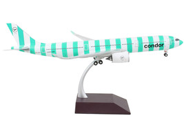 Airbus A330-900 Commercial Aircraft Condor Airlines White Green Striped Gemini 2 - £121.61 GBP