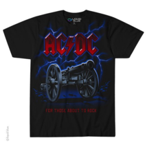 New AC/DC Cannon Lightning Licensed Concert Band T-Shirt - £18.13 GBP+