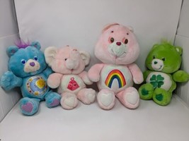 Vintage Kenner 80s Care Bear &amp; Cousin Plush Lot 1980s Elephant - £29.36 GBP