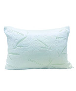 The Best Bamboo Pillow (Queen-Soft) 28 in. x 19 in. - £23.13 GBP