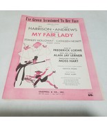 I've Grown Accustomed to Her Face from My Fair Lady by Loewe Lerner Hart 1956 - $4.98