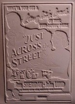 Ann Sheridan John Lund Rare Printing Casting Mold lead form Movie Memorabilia - £12.90 GBP