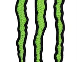 Monster Energy Racing Motorcycle Fully Embroidered Iron On Patch 1.75&quot; x... - $6.87