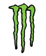 Monster Energy Racing Motorcycle Fully Embroidered Iron On Patch 1.75" x 3.0" - £5.43 GBP