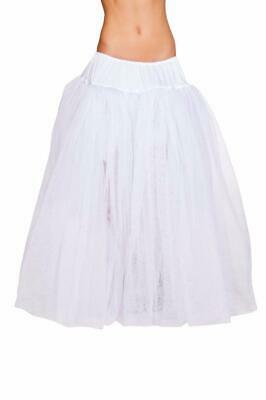 Primary image for Long Petticoat Full Floor Length Mesh Layered Underskirt Costume Roma 40" 4554
