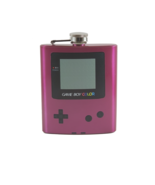 Gameboy Color - Pink Custom Flask Canteen Collectible Gift Video Games N... - £20.37 GBP
