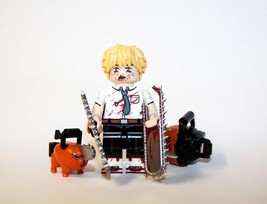 MV Denji Chainsaw Man Horror Anime Bloody V2 Minifigure US Shipping Warehouse - $7.20