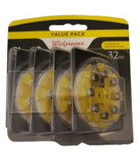 2 Walgreens Hearing Aid Battery Value Packs Size 10 32ct - £14.41 GBP