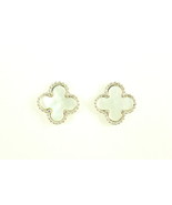 Mini Motif Mother of Pearl Earrings - $30.00
