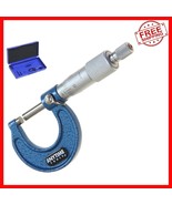 Precision Machinist Tool: 0-1&quot; Micrometer with Ratchet Thimble &amp; Thick A... - $43.55
