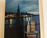 1976 Dewars White Label Scotch Vintage Print Ad Advertisement pa21 - £6.22 GBP