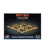 105mm Cannon Platoon (Plastic) American Late Flames of War - £77.85 GBP