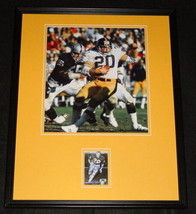 Rocky Bleier Signed Framed 16x20 Photo Display Steelers Notre Dame - £78.21 GBP