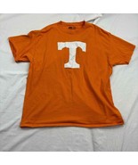 Russel Mens Athletic T-Shirt Orange Tennessee Volunteers Crew Neck Cotto... - £10.82 GBP