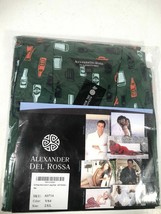 Alexander Del Rossa Hombre con Botones Pijama Set Beer Tazas Botellas Verde 2XL - £42.13 GBP