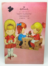Vintage 1978 Joan Walsh Anglund &quot;Party Playmates&quot; Centerpiece Hallmark - £15.82 GBP