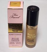 Too Faced Latte Born This Way Multi Use Sculpting Concealer Full Size New - $24.95